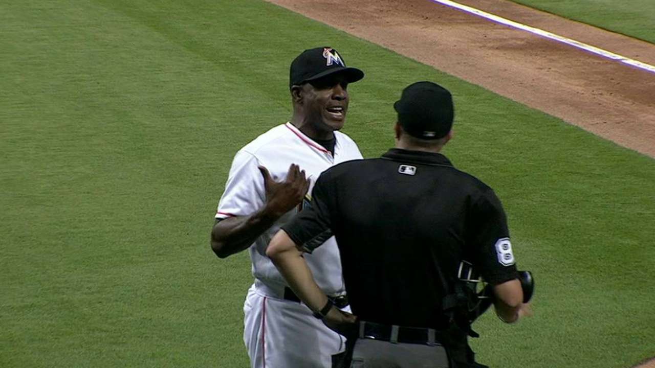 Bonds tossed in the 7th