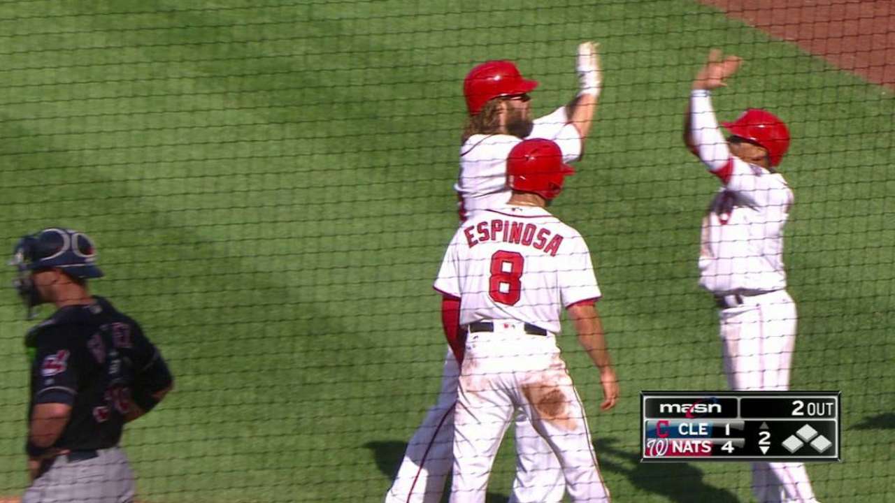 Werth's three-run homer