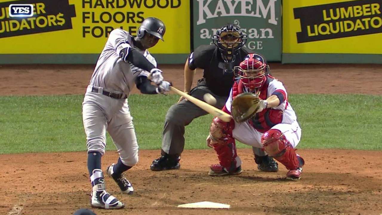 Gregorius' solo home run