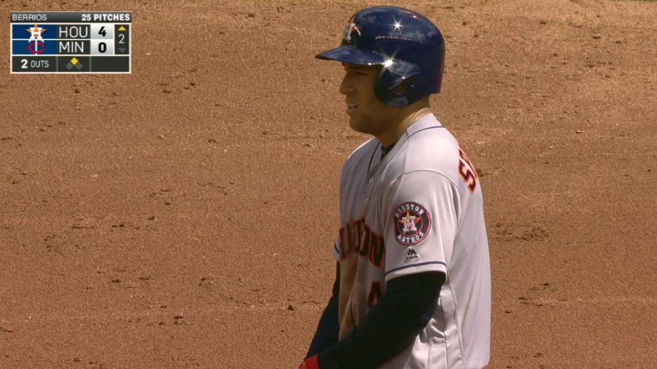 Springer's two-run double