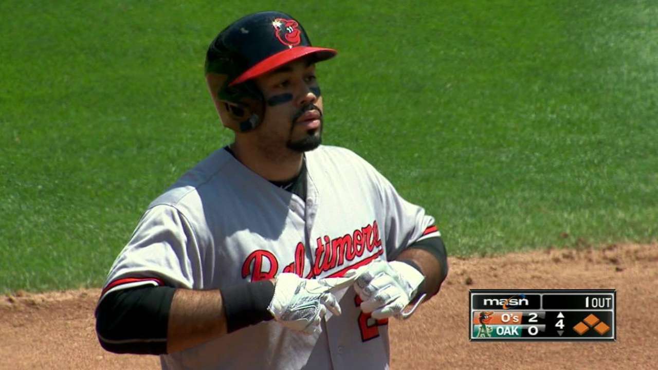 Alvarez's two-run double