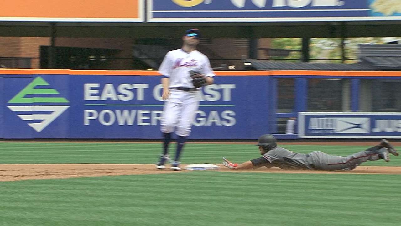 Mets' issue with running game on display vs. D-backs