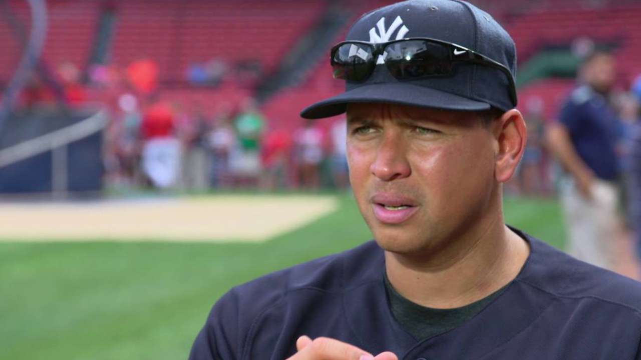 A-Rod on playing career