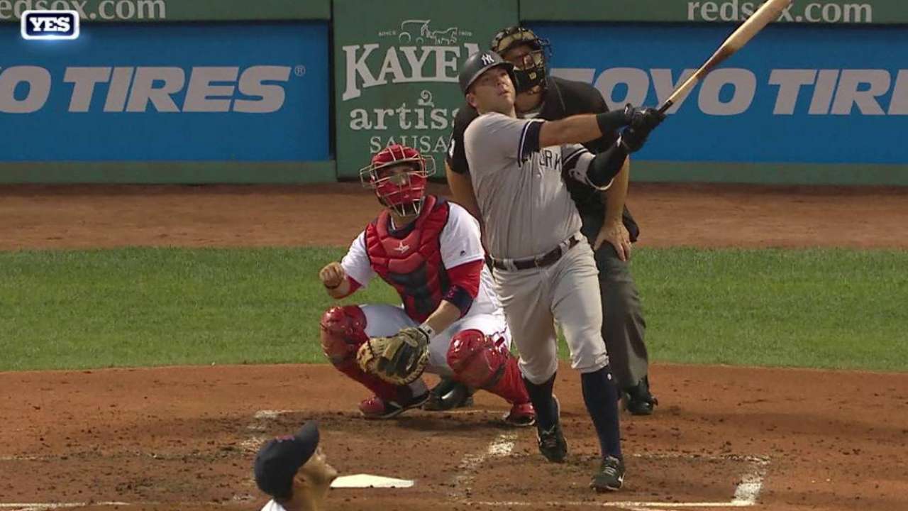 Romine's solo homer