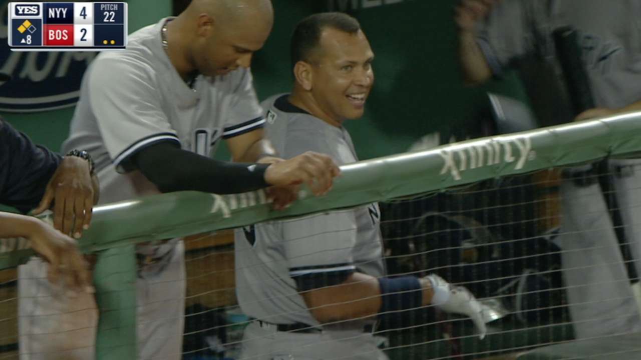 A-Rod's Fenway finale with Yanks