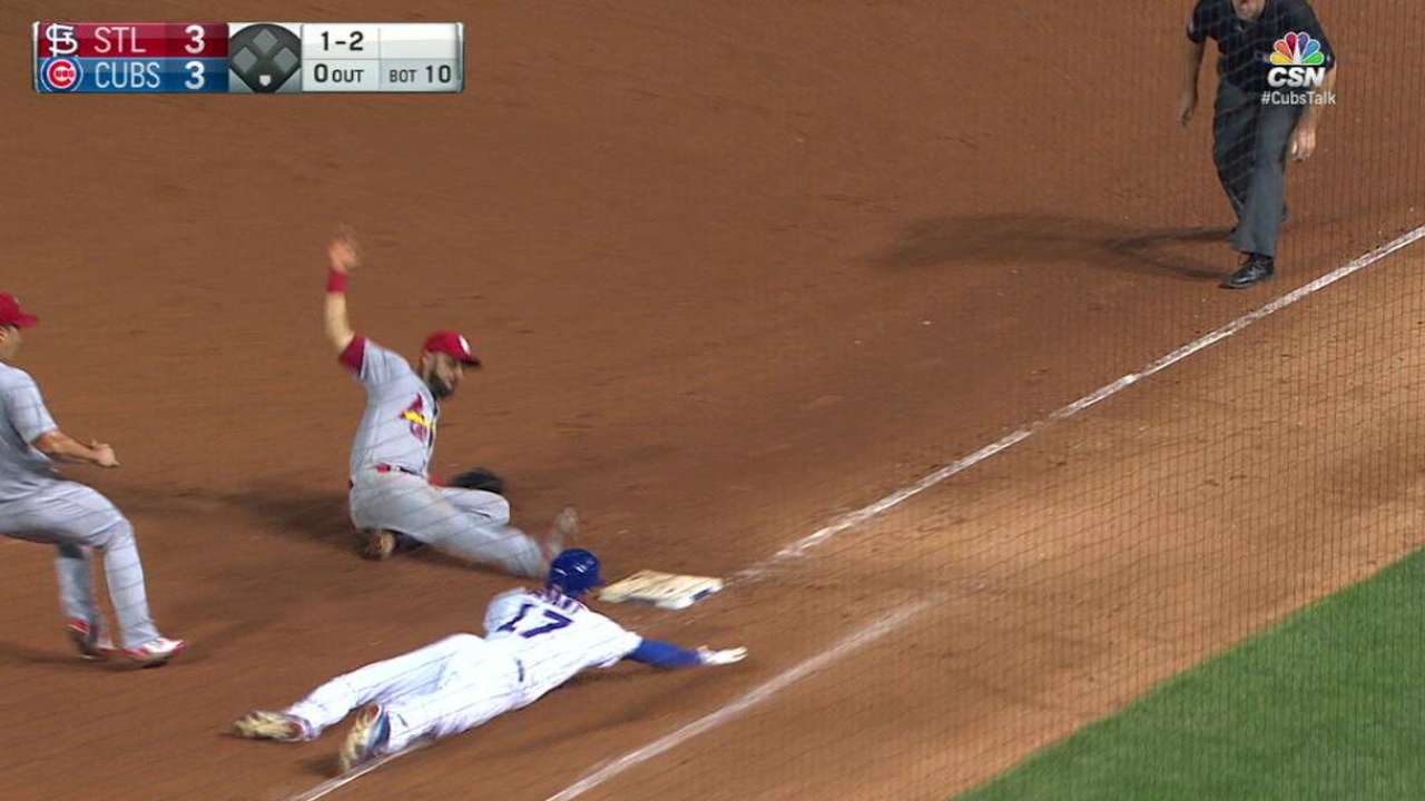 Bryant's infield single