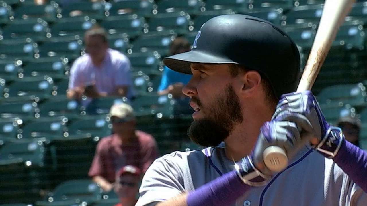 Dahl hits in first 17 games