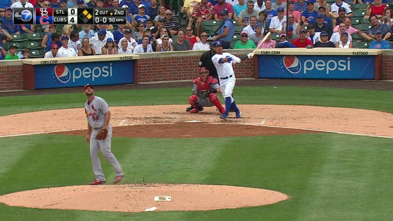 Cachorros aplastan a Cardenales para lograr su 11mo triunfo al hilo