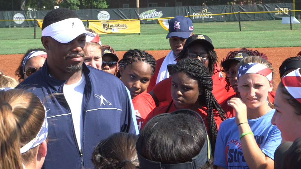 As youth ambassador, Griffey offers key advice
