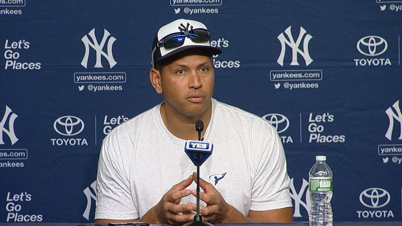 Statements regarding Alex Rodriguez
