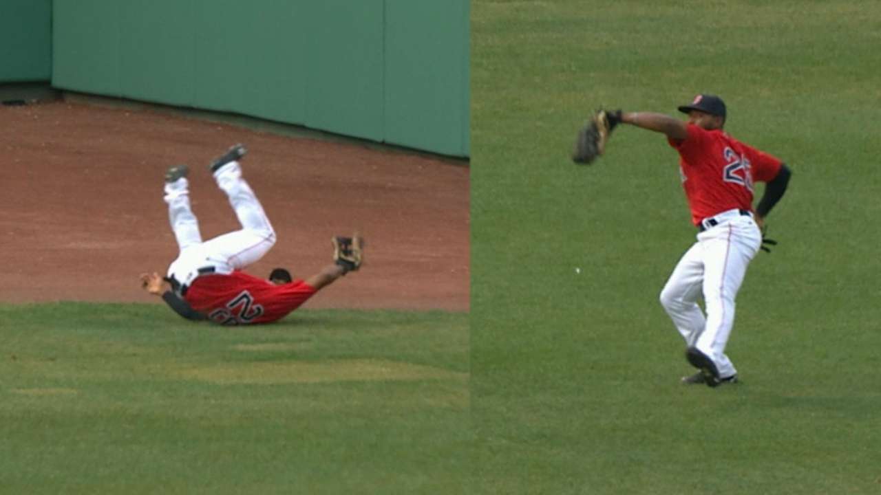 Bradley Jr. recovers after slip