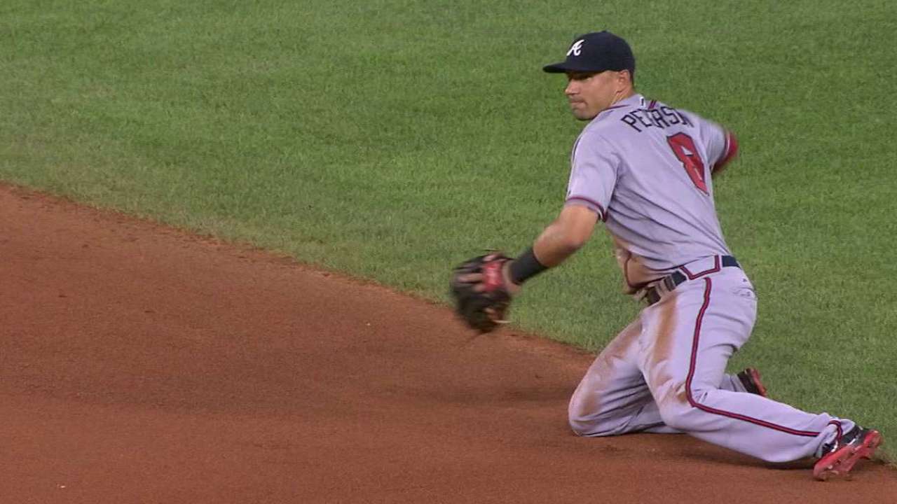 Peterson's diving stop