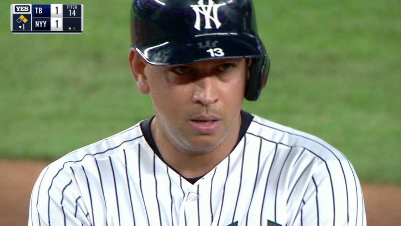 A-Rod's RBI double