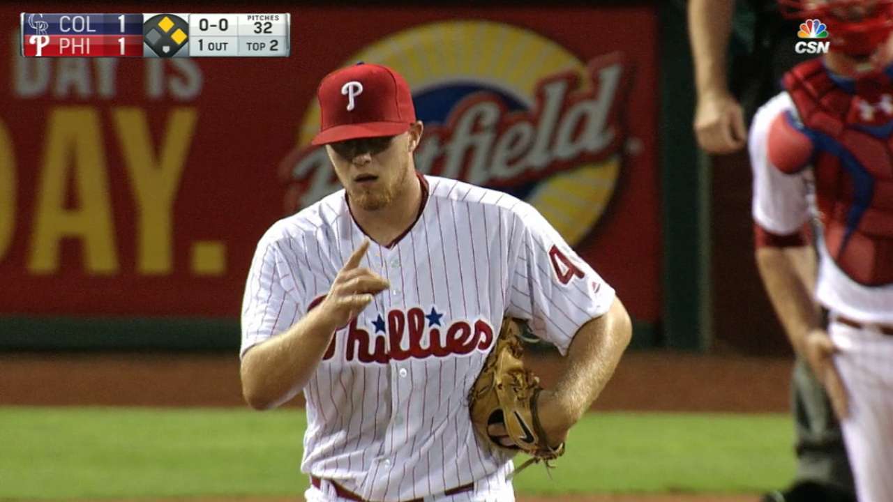 Thompson's 4-K 2nd inning highlights first win