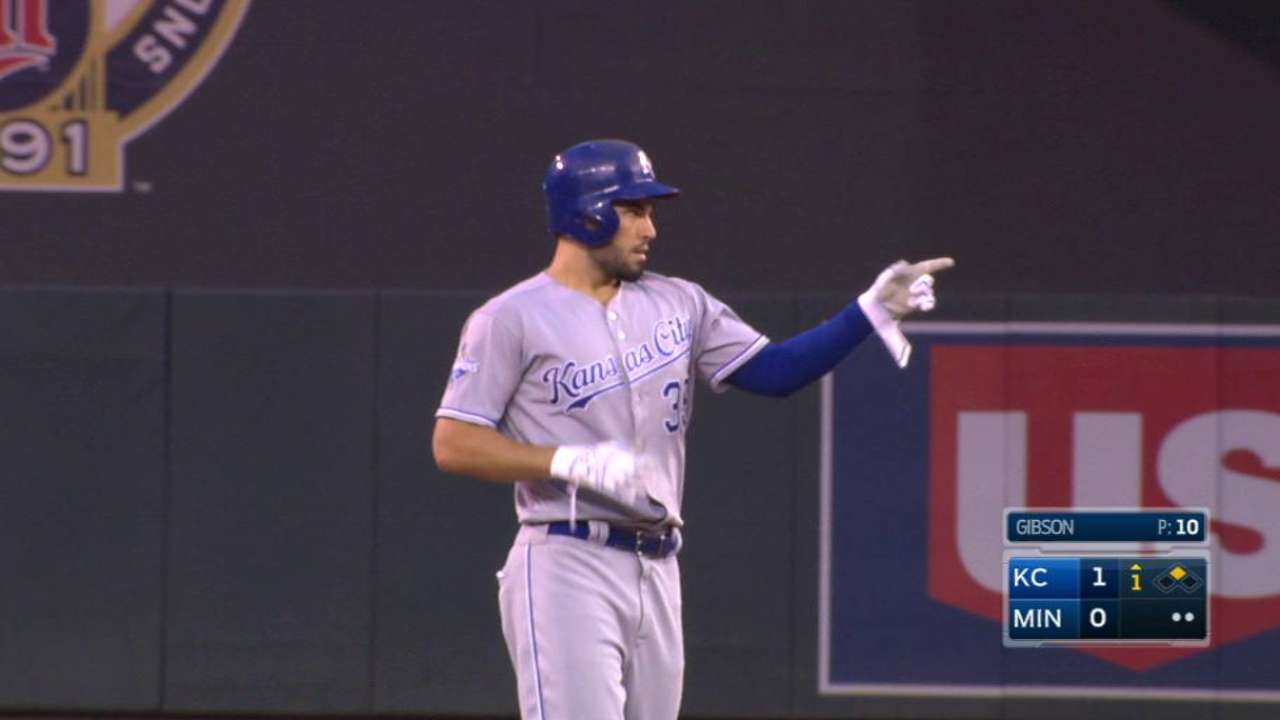 Hosmer's RBI double