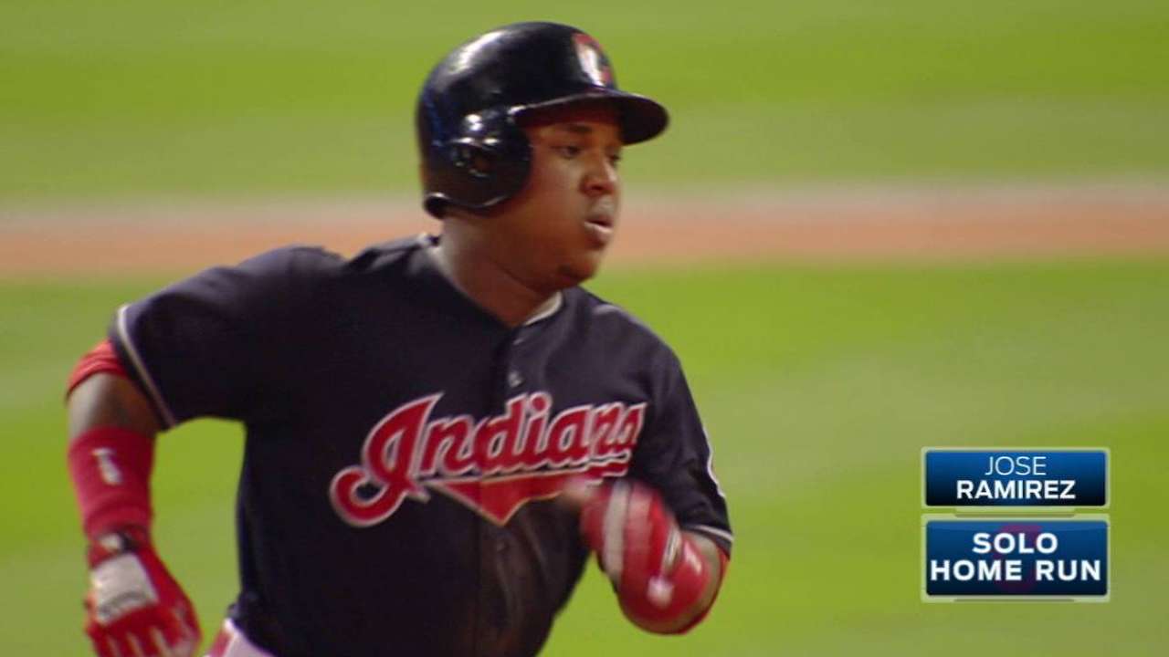 Ramirez's solo home run
