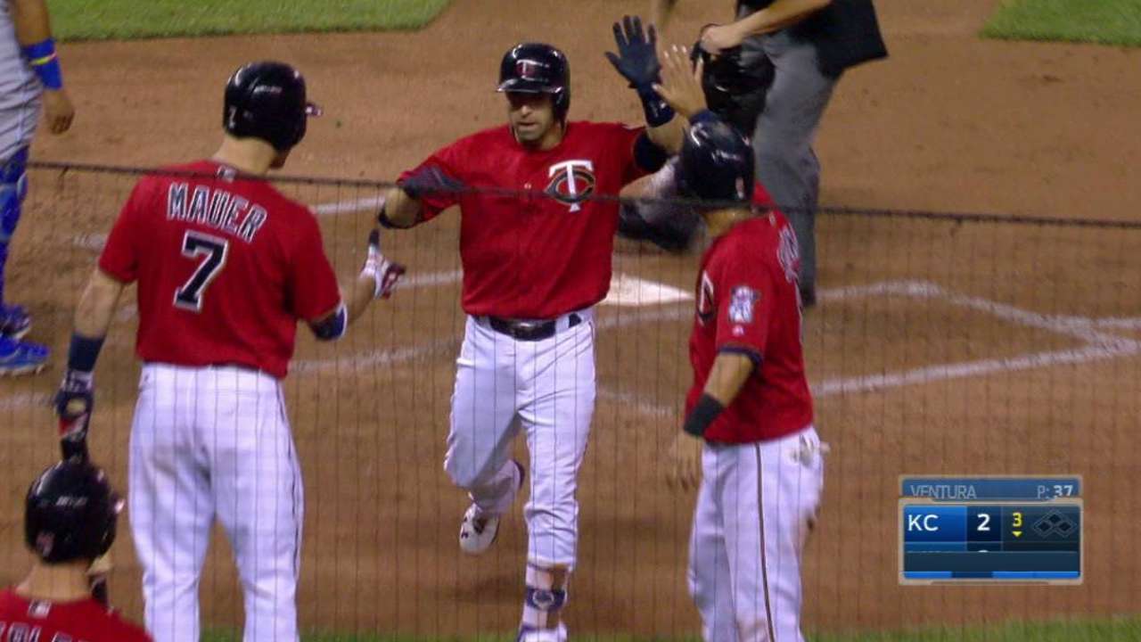 Dozier's two-run jack