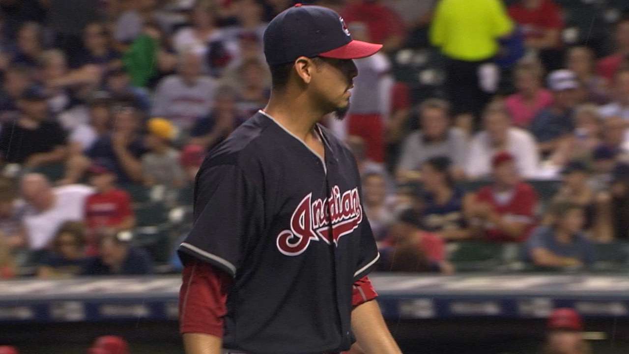 Carrasco's eight strikeouts