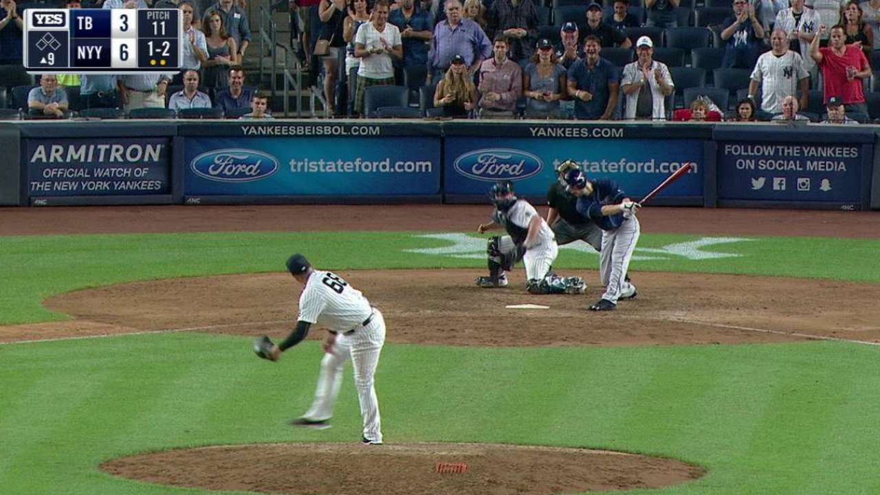 Betances on track to become Rivera's heir