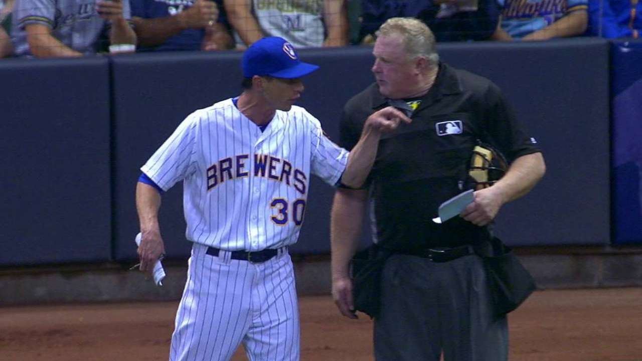 Counsell gets ejected