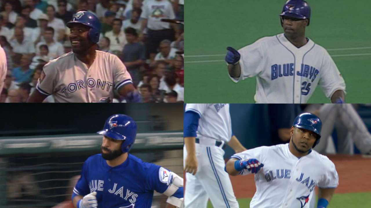 Quartet of Blue Jays hit 300 HRs