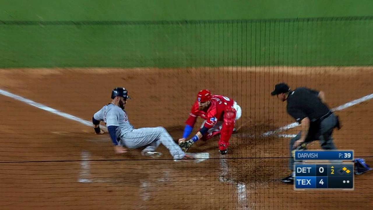 McCann's RBI double