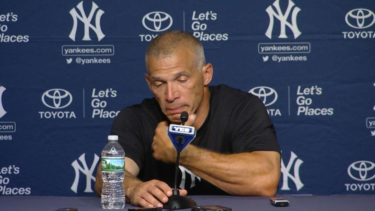 Girardi gets emotional