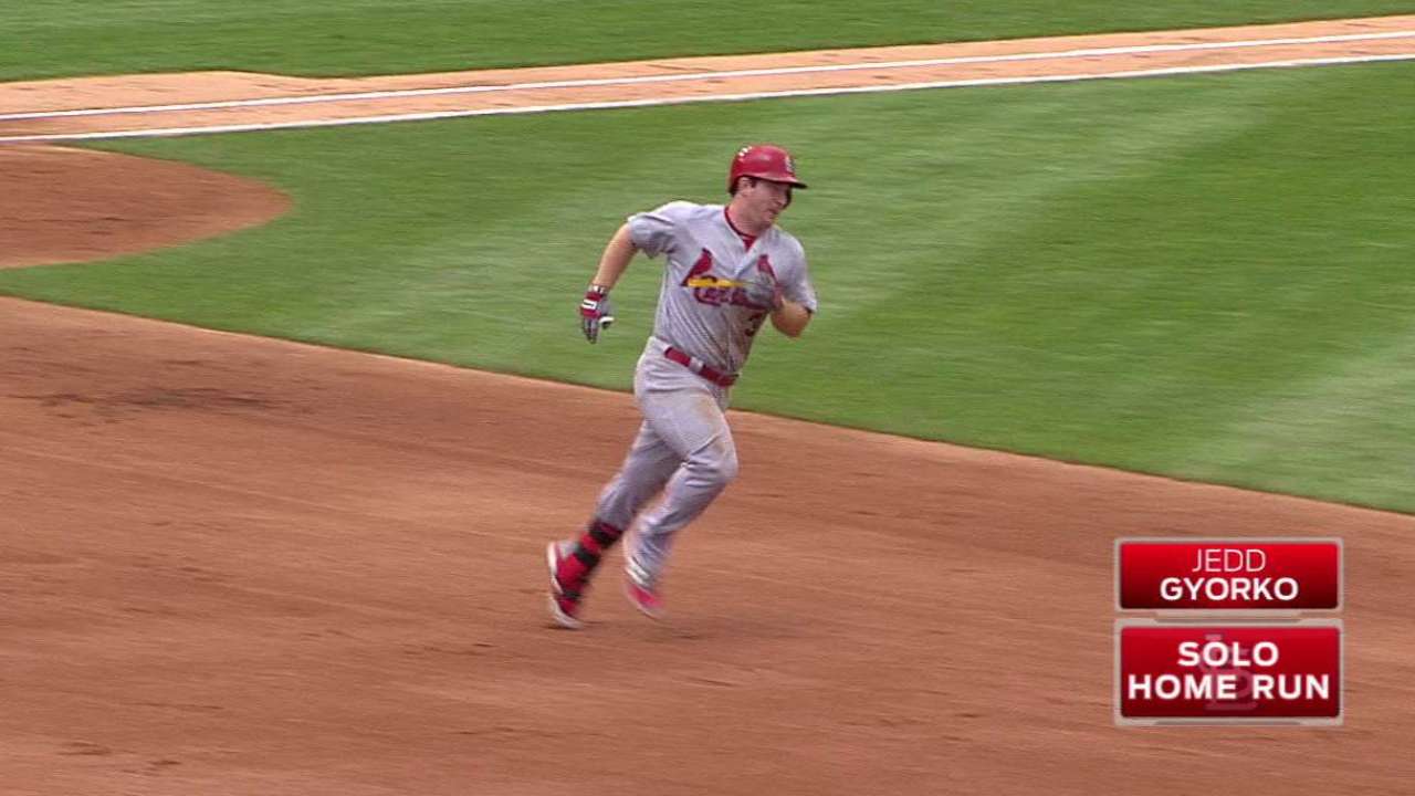 Gyorko's game-tying solo homer