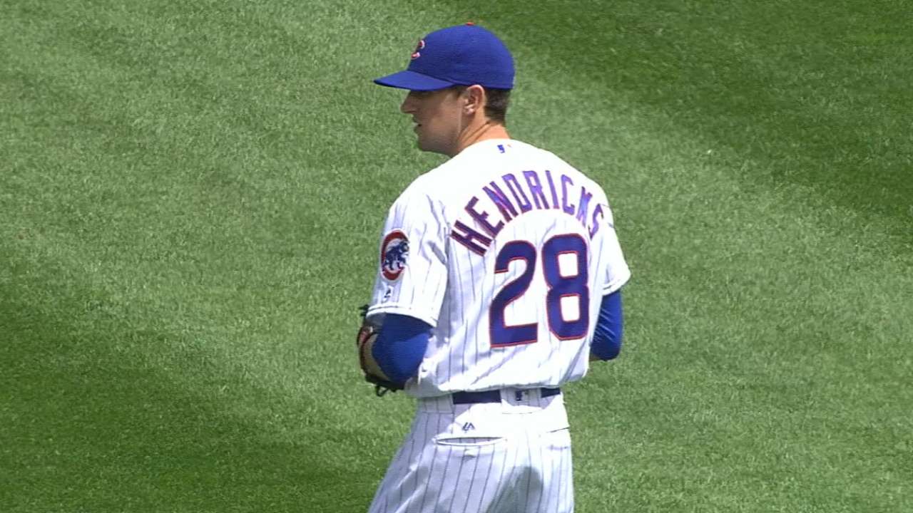 Hendricks fans 12 in solid start