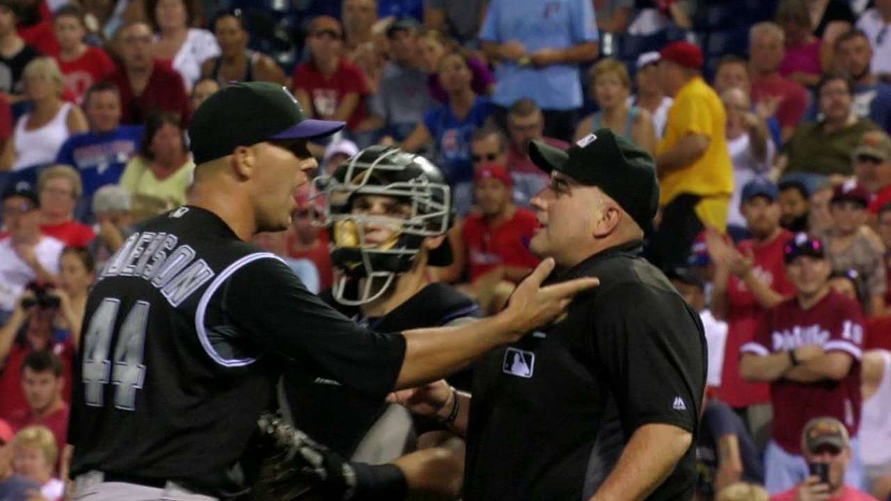Anderson, Weiss ejected after Franco HBP