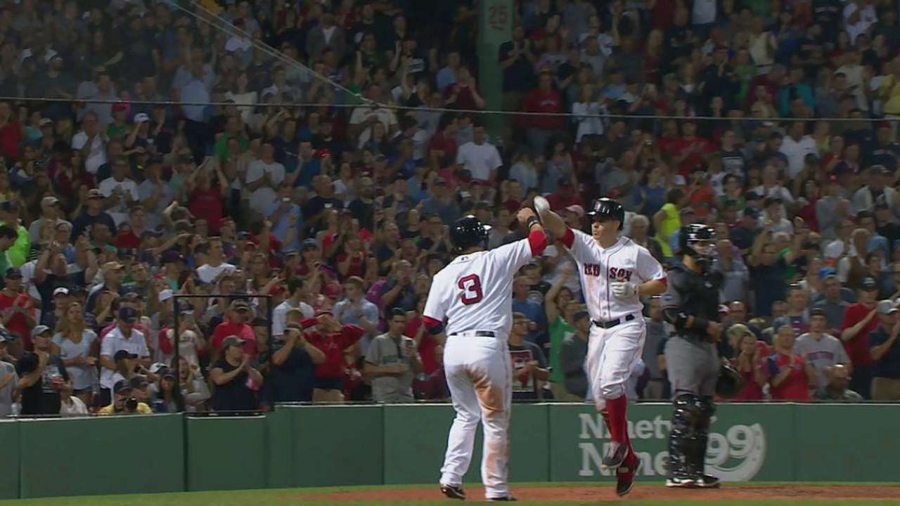 Holt's two-run smash