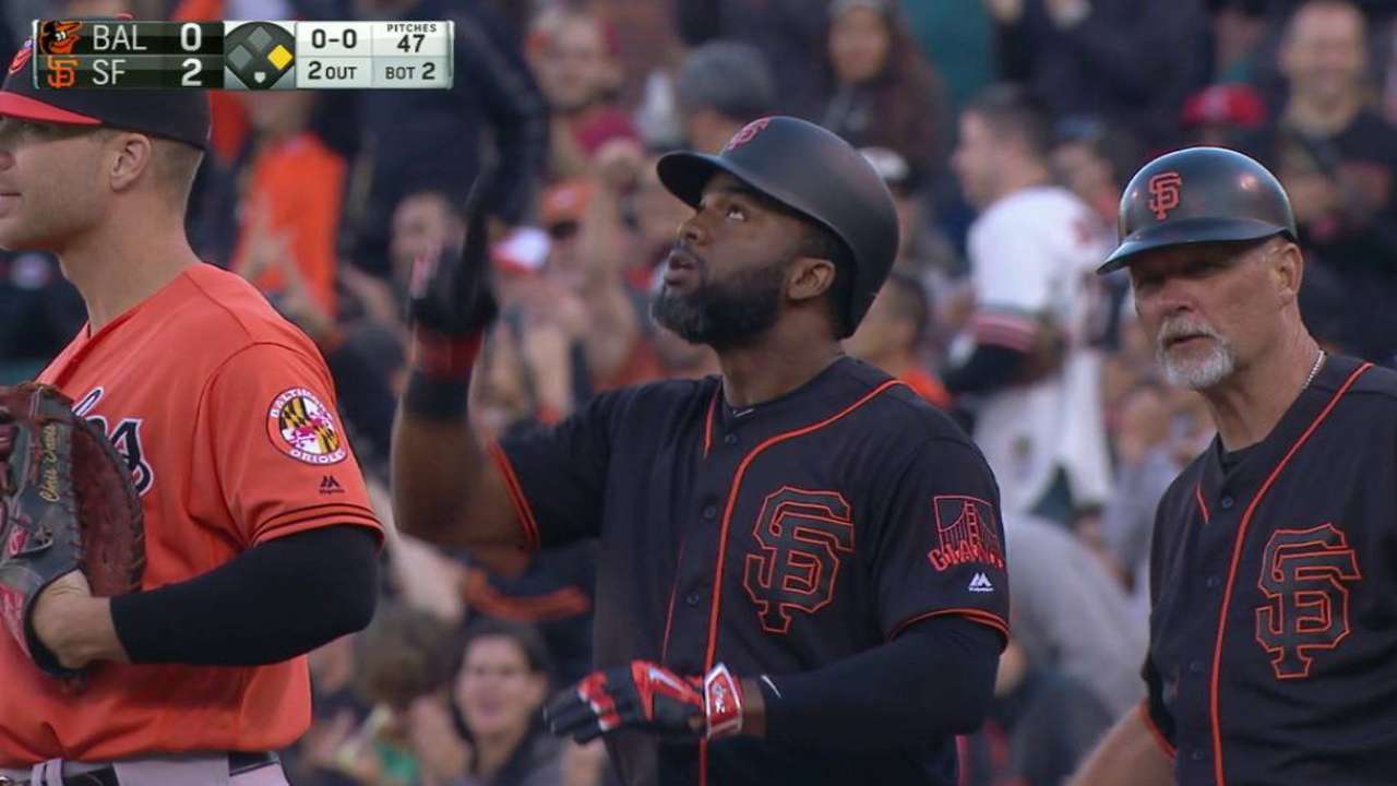 Span's two-run single