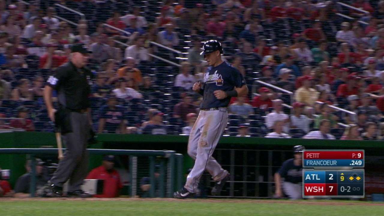 Francoeur's RBI single