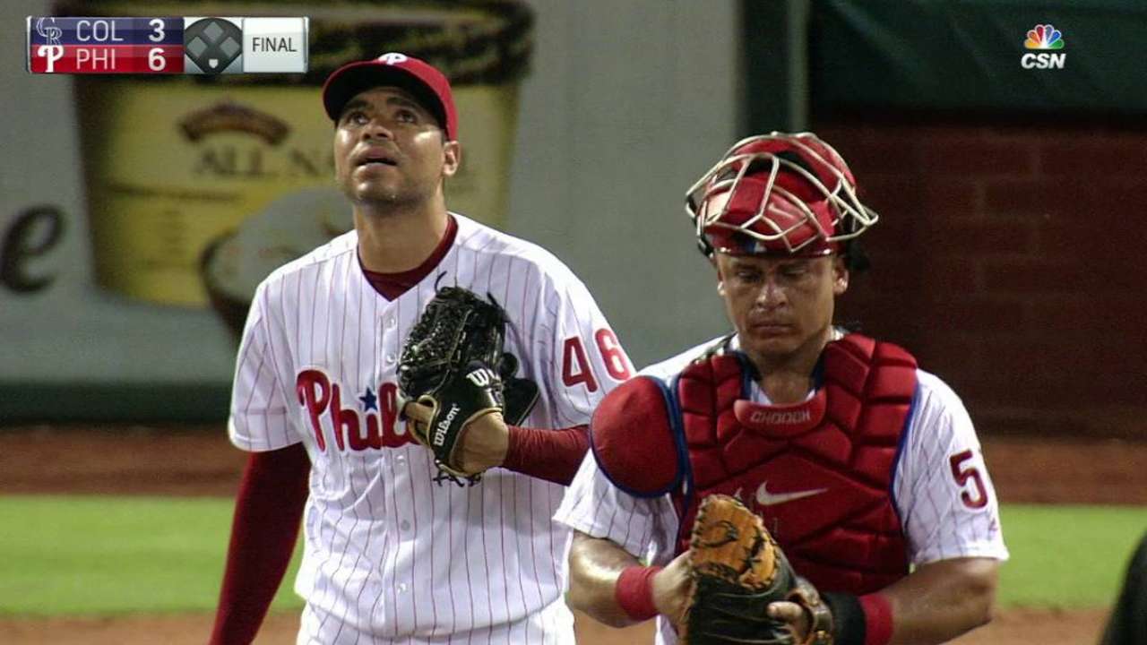 Bambinazo de Maikel Franco fue clave en victoria de los Filis