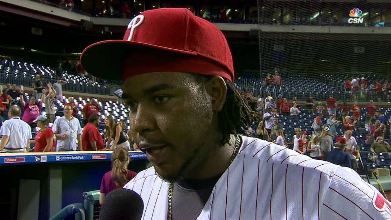 Franco discusses the win