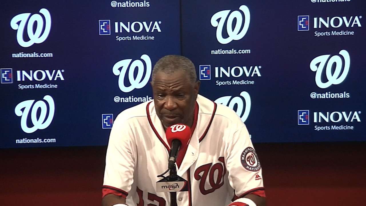 Baker discusses win over Braves