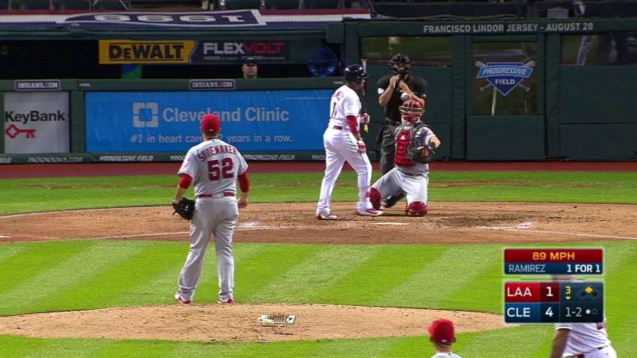 Shoemaker's first strikeout