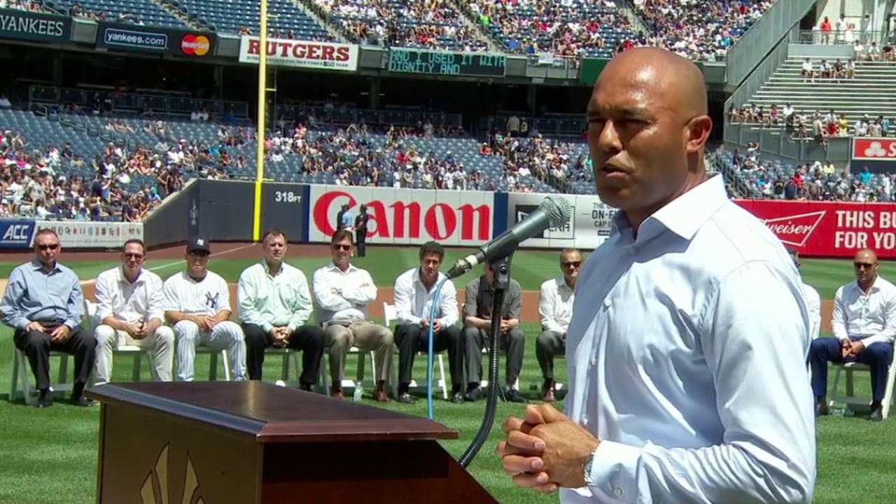 Rivera's heartfelt speech
