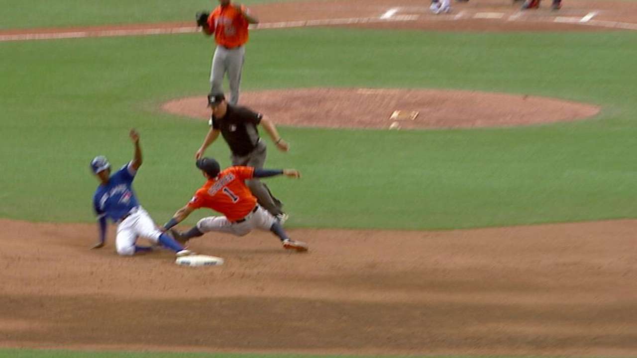 Sipp alertly picks off Upton Jr.