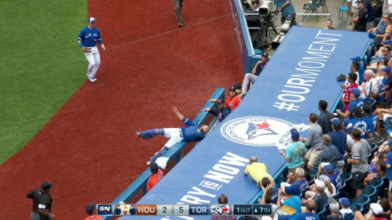 Martin's incredible catch