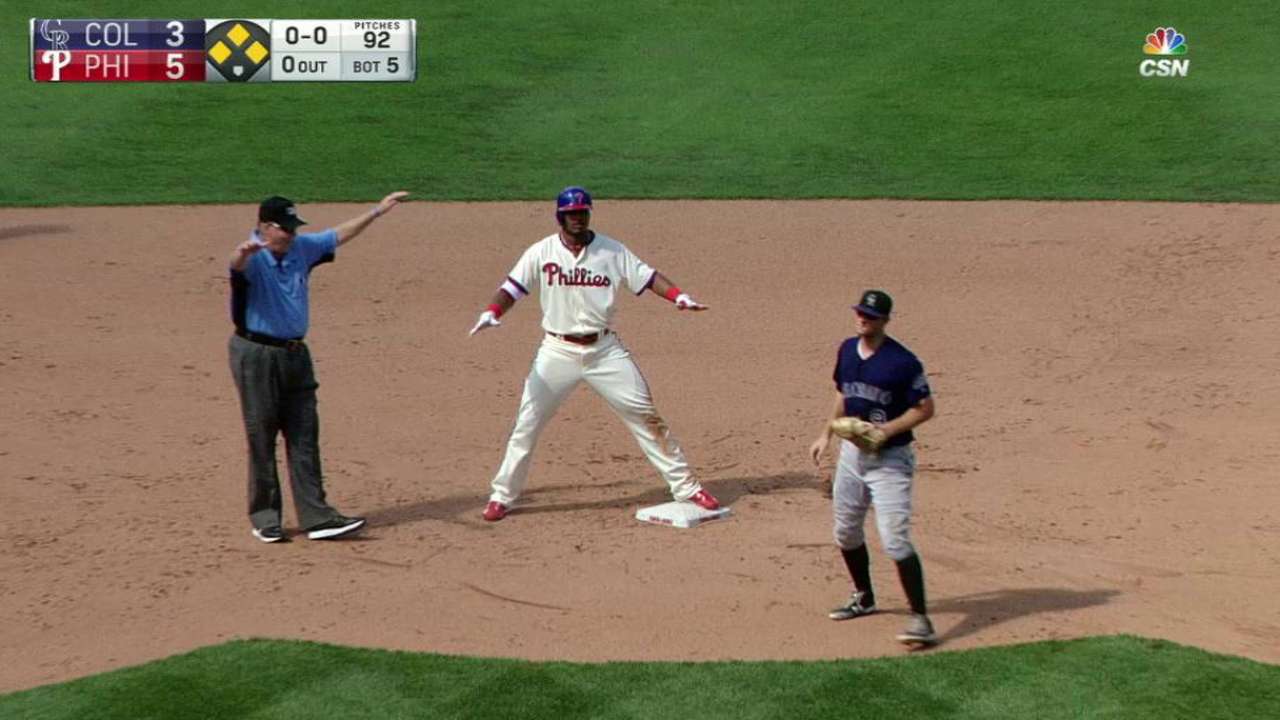 Paredes' RBI double