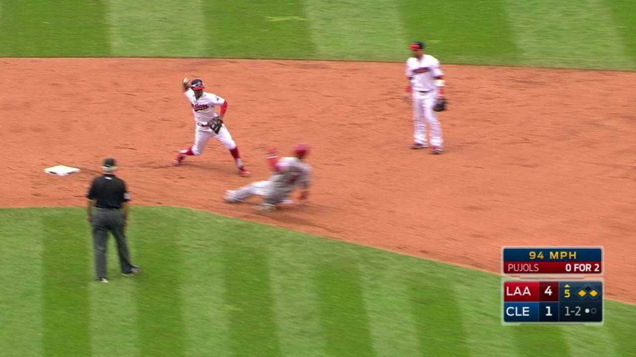 Unable to pad lead, Angels soon fall behind