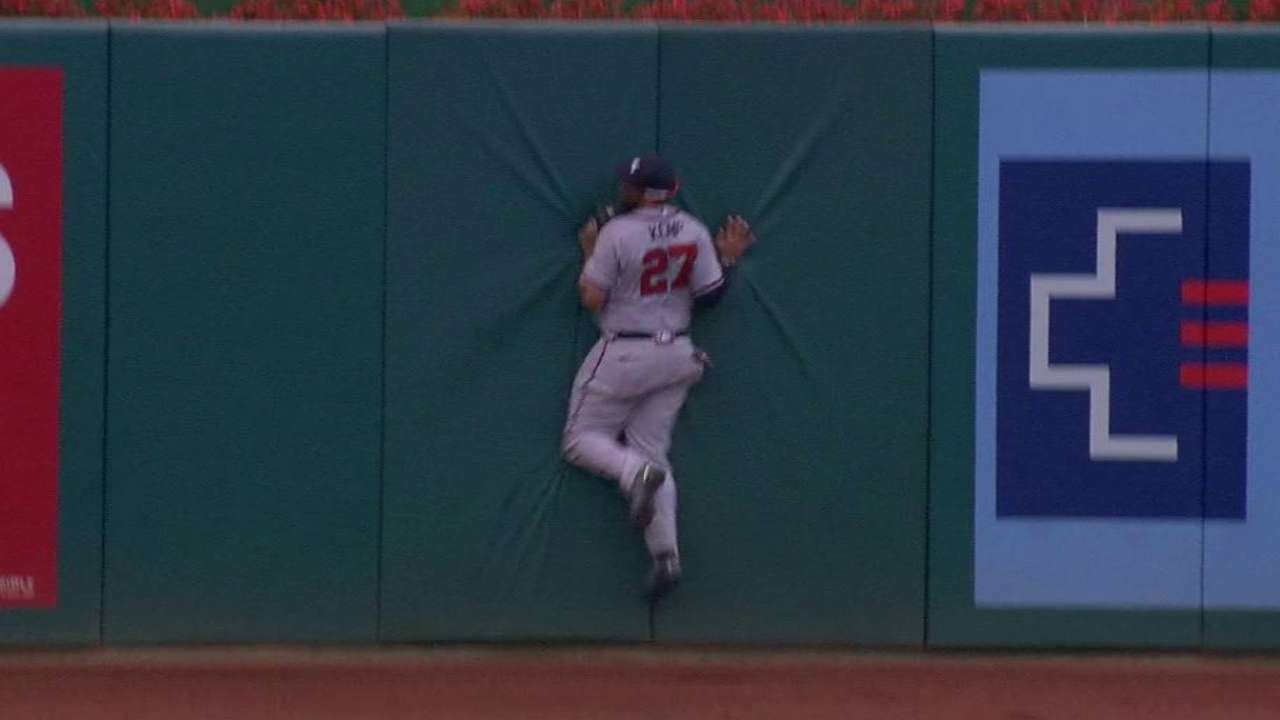 Kemp's stellar catch