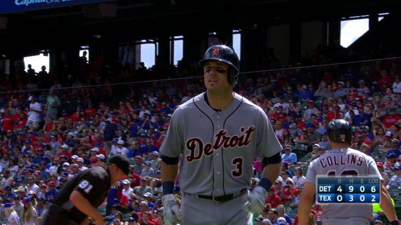 Kinsler's solo home run