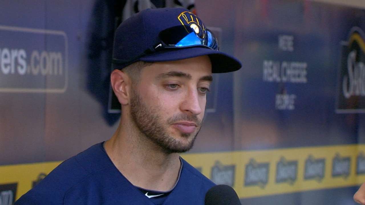 Braun on his two-homer day