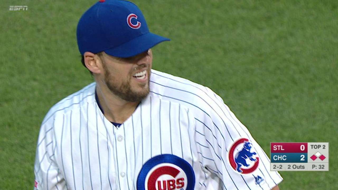 Lackey works out of the 2nd