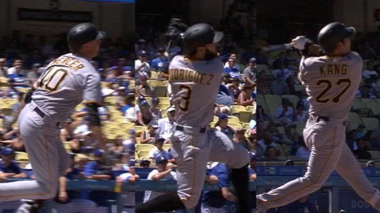 Piratas madrugan y le propinan paliza a Dodgers