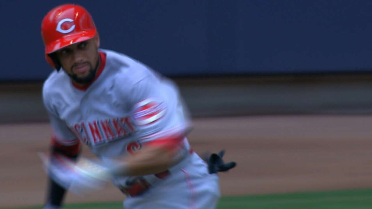 Hamilton takes Statcast crown as baseball's fastest