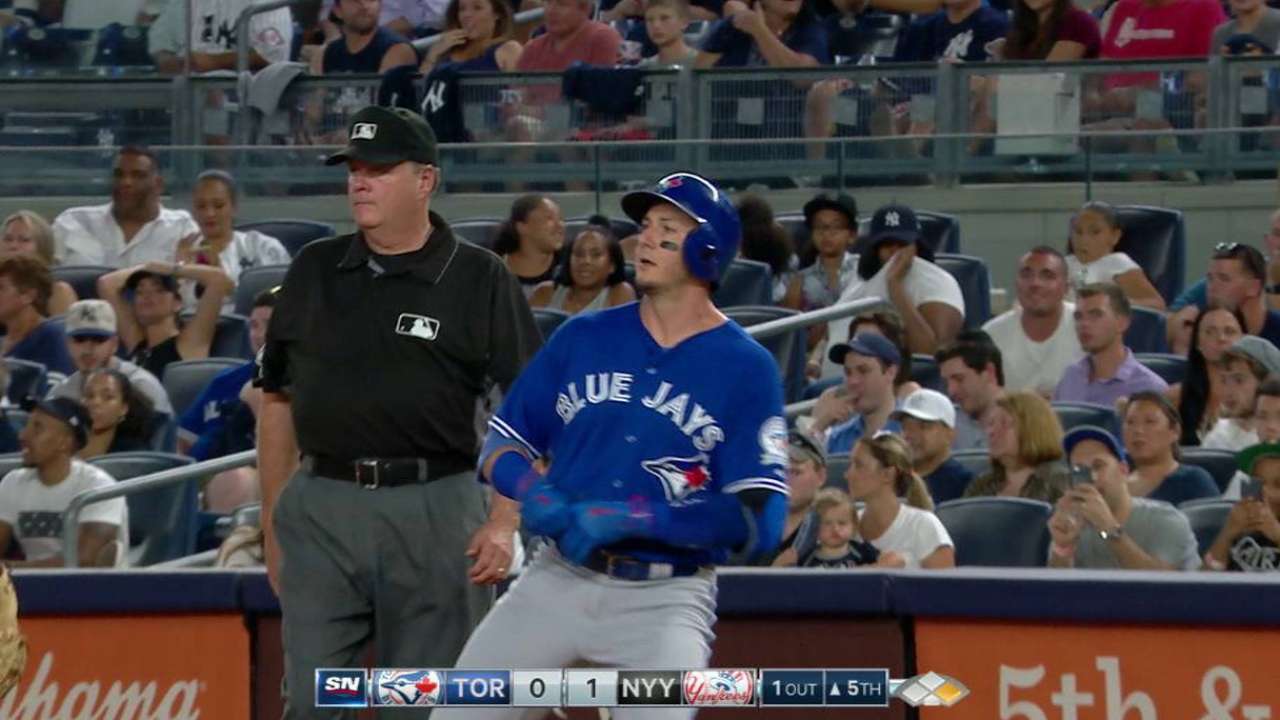 Tulo ends perfect-game bid