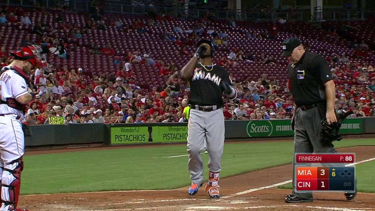 Ozuna's solo smash